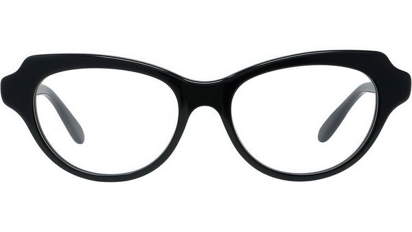 Slim Black Cat Eye Eyeglasses