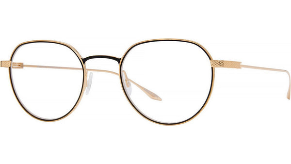 Ebbets Black Round Eyeglasses