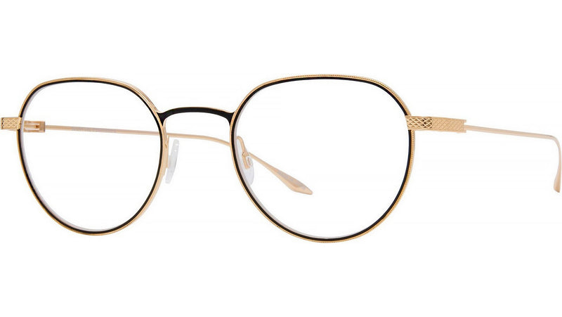 Ebbets Black Round Eyeglasses