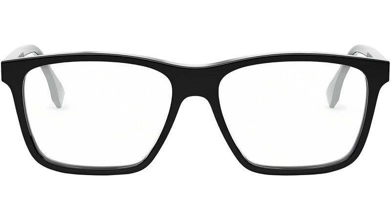 Fendi Fine Black Geometric Eyeglasses