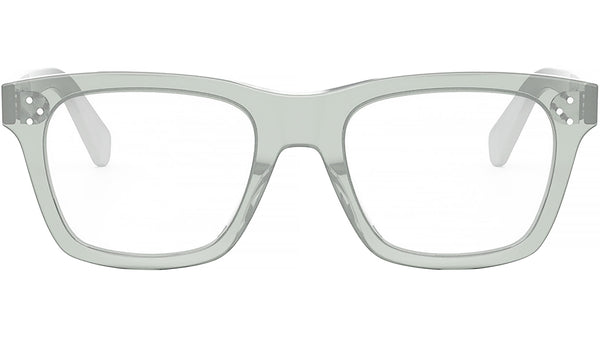 CELINE 3 Dots Green Square Eyeglasses
