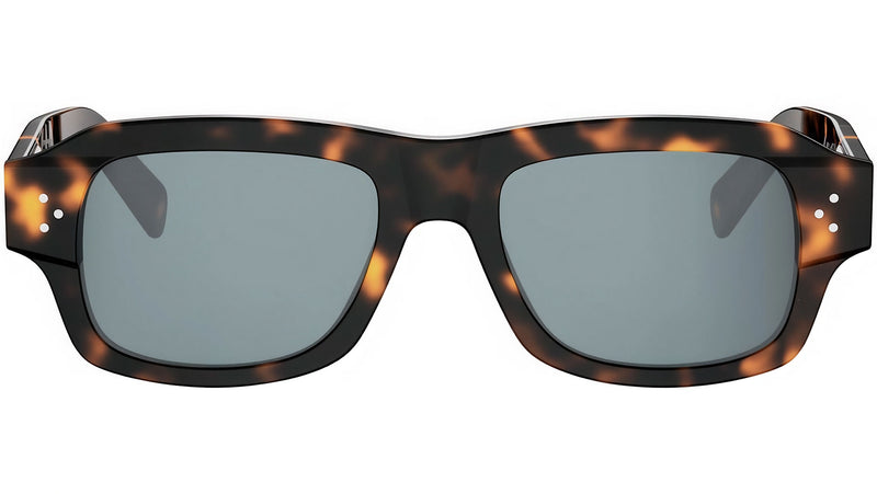 CELINE 3 Dots HD Tortoise Rectangular Sunglasses