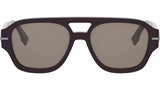 Fendigraphy Bordeaux Pilot Sunglasses