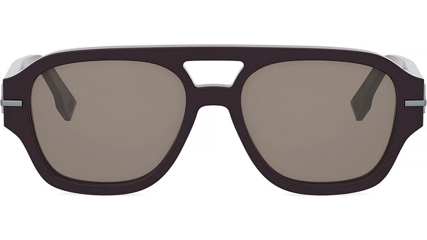 Fendigraphy Bordeaux Pilot Sunglasses