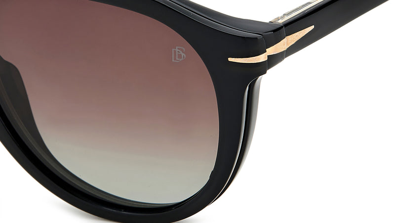 DB 7032/G/CS Black Gold Brown Shaded Polarized