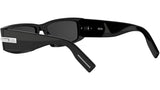 DiorBlackSuit XL S5I Black Rectangular Sunglasses