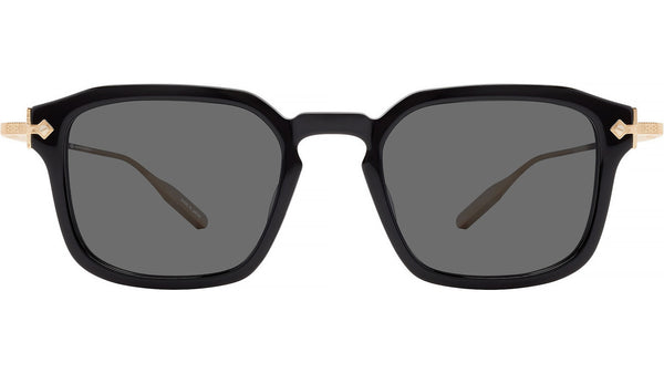 Nolan Black Geometric Sunglasses