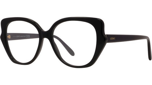 Slim Black Butterfly Eyeglasses