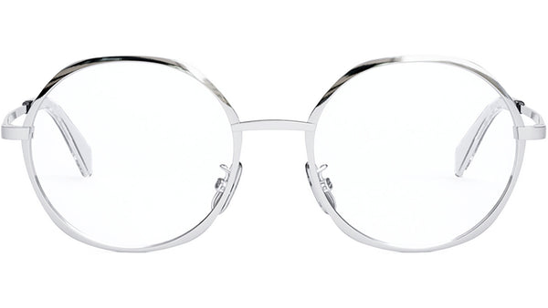 Metal Rose Palladium Geometric Eyeglasses