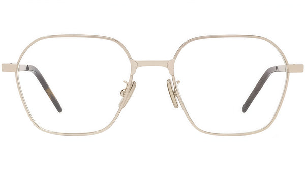 GV One Gold Geometric Eyeglasses