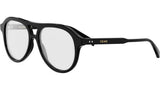 CELINE Thin Black Pilot Eyeglasses