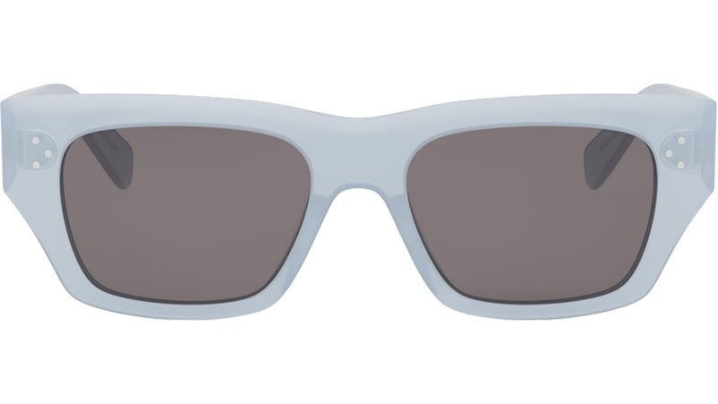 3 Dots HD Blue Geometric Sunglasses