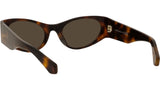 Signature Havana Cat Eye Sunglasses
