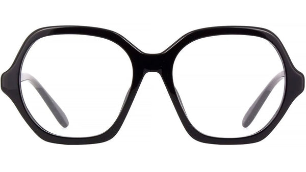 Slim Tortoise Geometric Eyeglasses