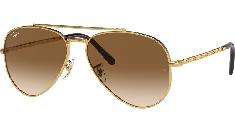 New Aviator RB3625 001/51 Gold