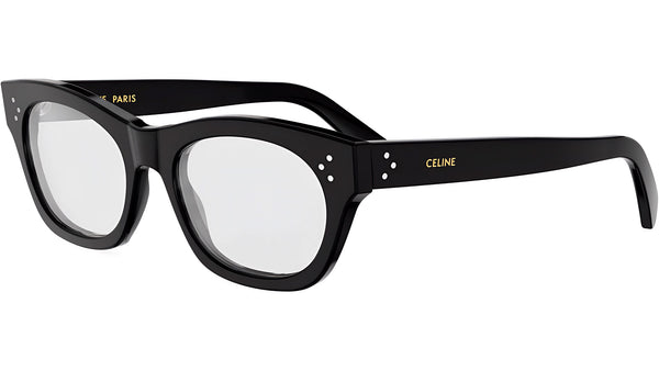 CELINE 3 Dots Black Cat Eye Eyeglasses