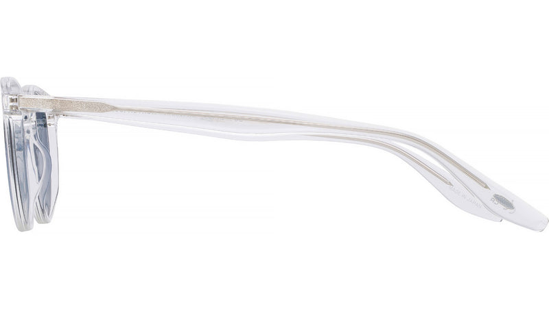 Norton Transparent Round Sunglasses