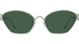 Anagram Silver Cat Eye Sunglasses