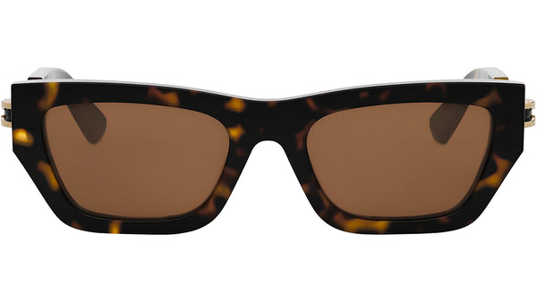 B.zero1 Havana Rectangular Sunglasses