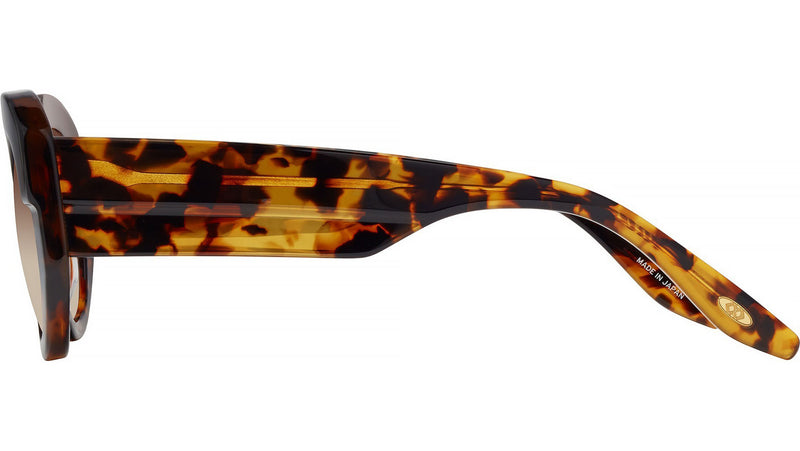 Sueno Black Geometric Sunglasses