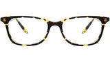 Cassady Havana Rectangular Eyeglasses