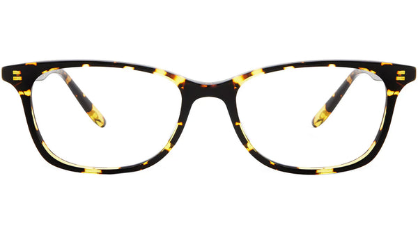 Cassady Havana Rectangular Eyeglasses