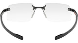 Flex Black Geometric Eyeglasses