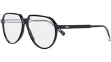 InDiorO A1I Black Square Eyeglasses