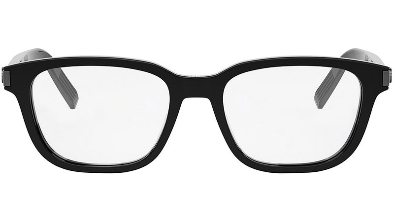 CD IconO 3I Shiny Black Rectangular Eyeglasses