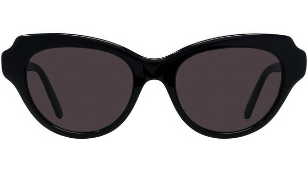 Slim Black Cat Eye Sunglasses