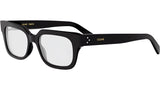 CELINE 3 Dots HD Black Rectangular Eyeglasses