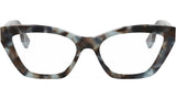 Fendi Way Havana Cat Eye Eyeglasses