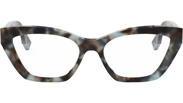 Fendi Way Havana Cat Eye Eyeglasses