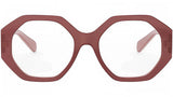 Triomphe Brown Geometric Eyeglasses