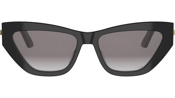 CDior B6I Shiny Black Cat Eye Sunglasses
