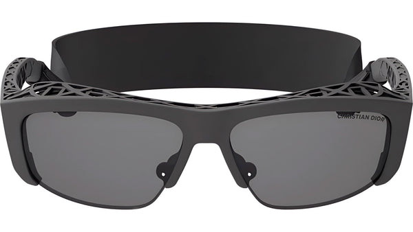 Dior3D S4U Matte Black Wrap Sunglasses