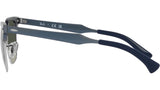 Clubmaster Aluminum RB3507 924871 brushed blue on silver