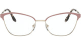 PR 62XV 07B1O1 matte pink and pale gold