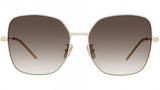 GV Speed Gold Geometric Sunglasses