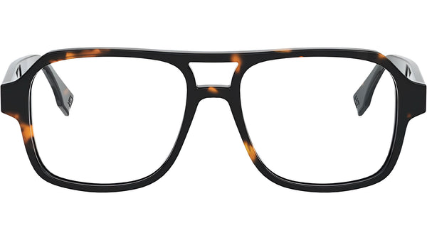 FF Squared Havana Pilot Eyeglasses