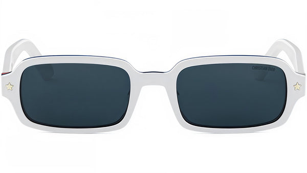 DiorPacific S3I White Rectangular Sunglasses
