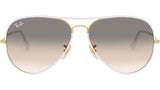 Aviator Full Color RB3025JM 146/32 White Grey