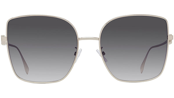 Baguette Grey Square Sunglasses