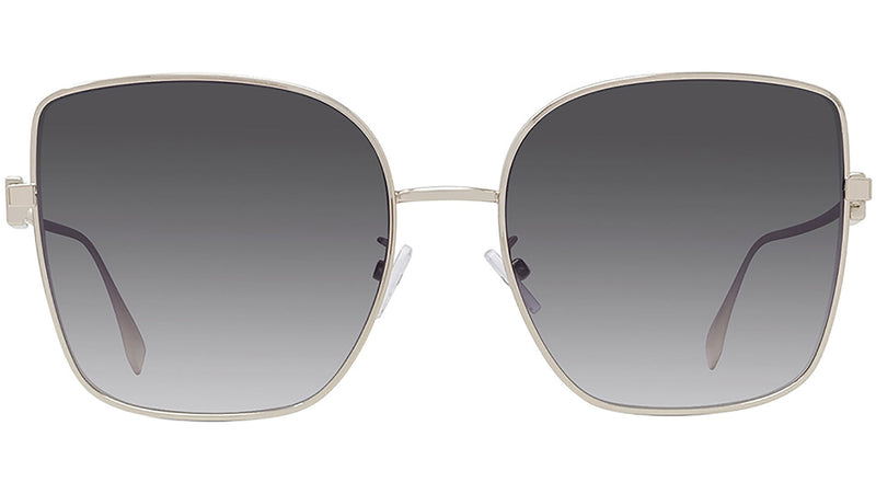 Baguette Grey Square Sunglasses