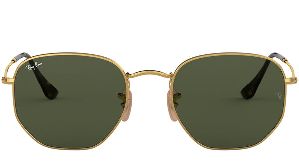 Hexagonal Flat Lenses RB3548N polished gold