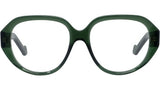 Anagram Green Geometric Eyeglasses