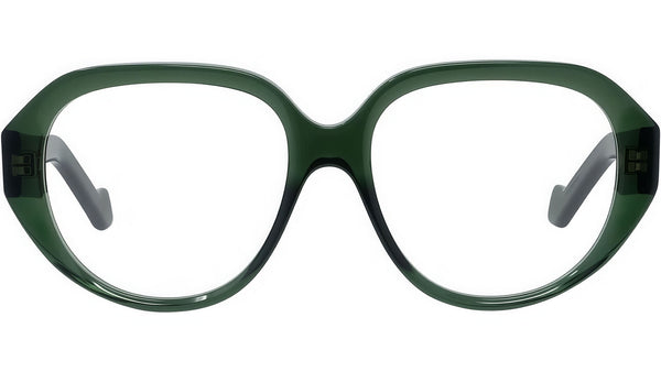 Anagram Green Geometric Eyeglasses