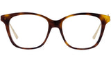 DiorSignatureO BI Havana Squared Eyeglasses