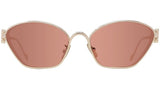 Anagram Gold Cat Eye Sunglasses
