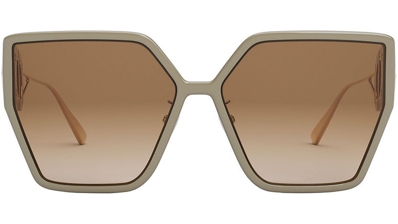 30Montaigne BU Green Geometric Sunglasses
